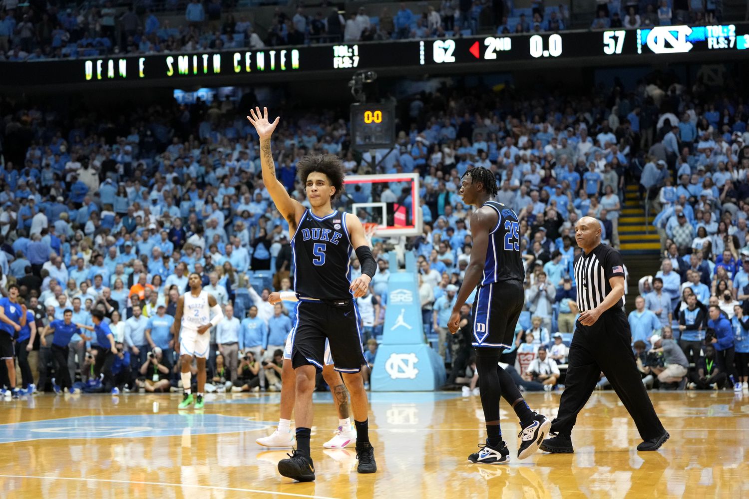 Duke basketball win at UNC